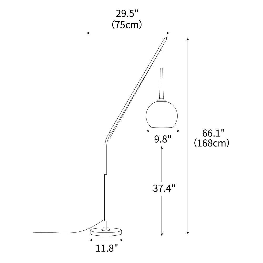 Hulusi Hanging Floor Lamp