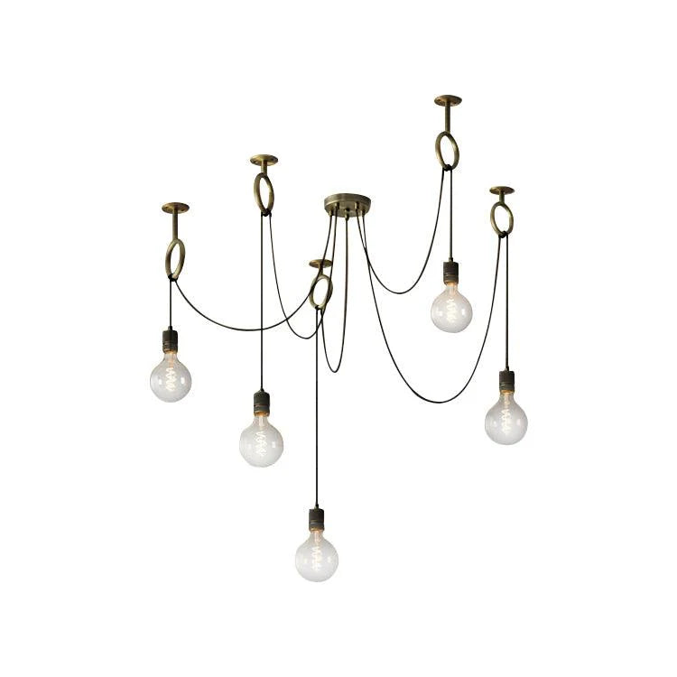 Industrial Spider Chandelier