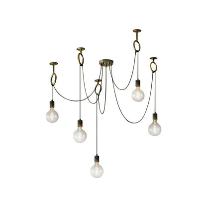 Industrial Spider Chandelier