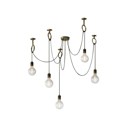 Industrial Spider Chandelier