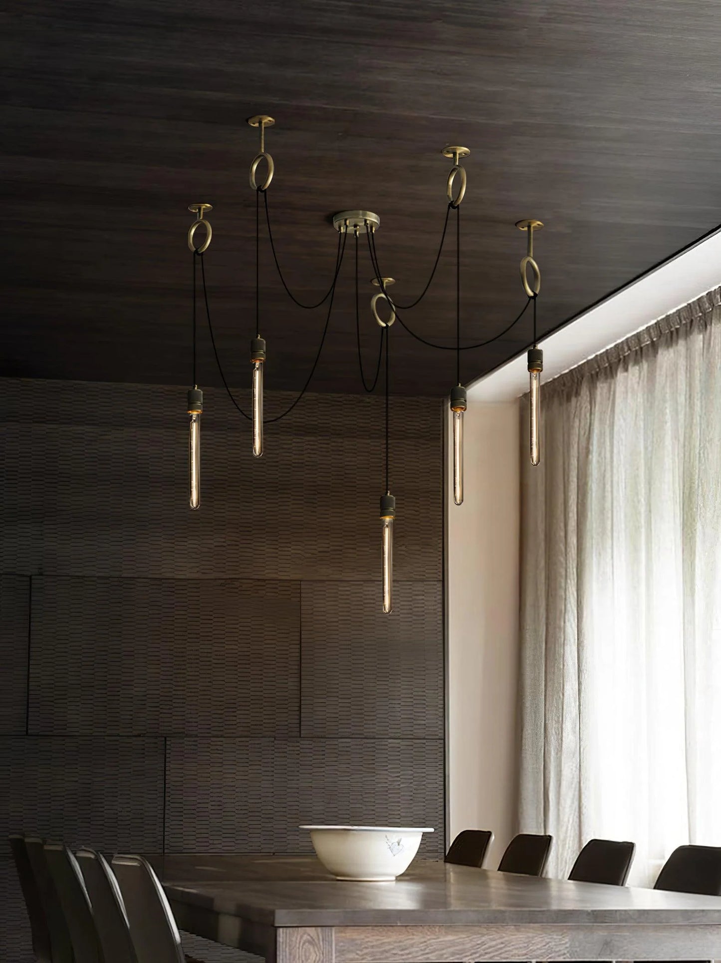 Industrial Spider Chandelier