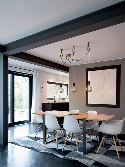 Industrial Spider Chandelier