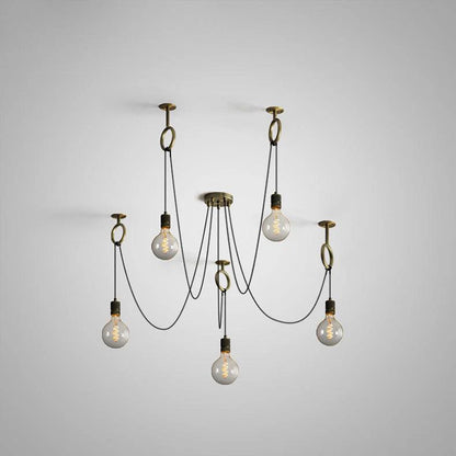 Industrial Spider Chandelier