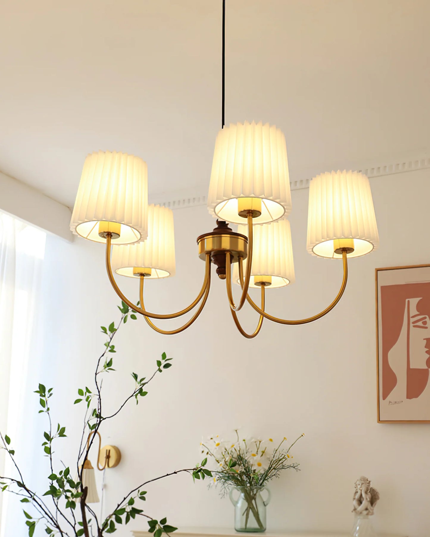 Josef Wood Chandelier