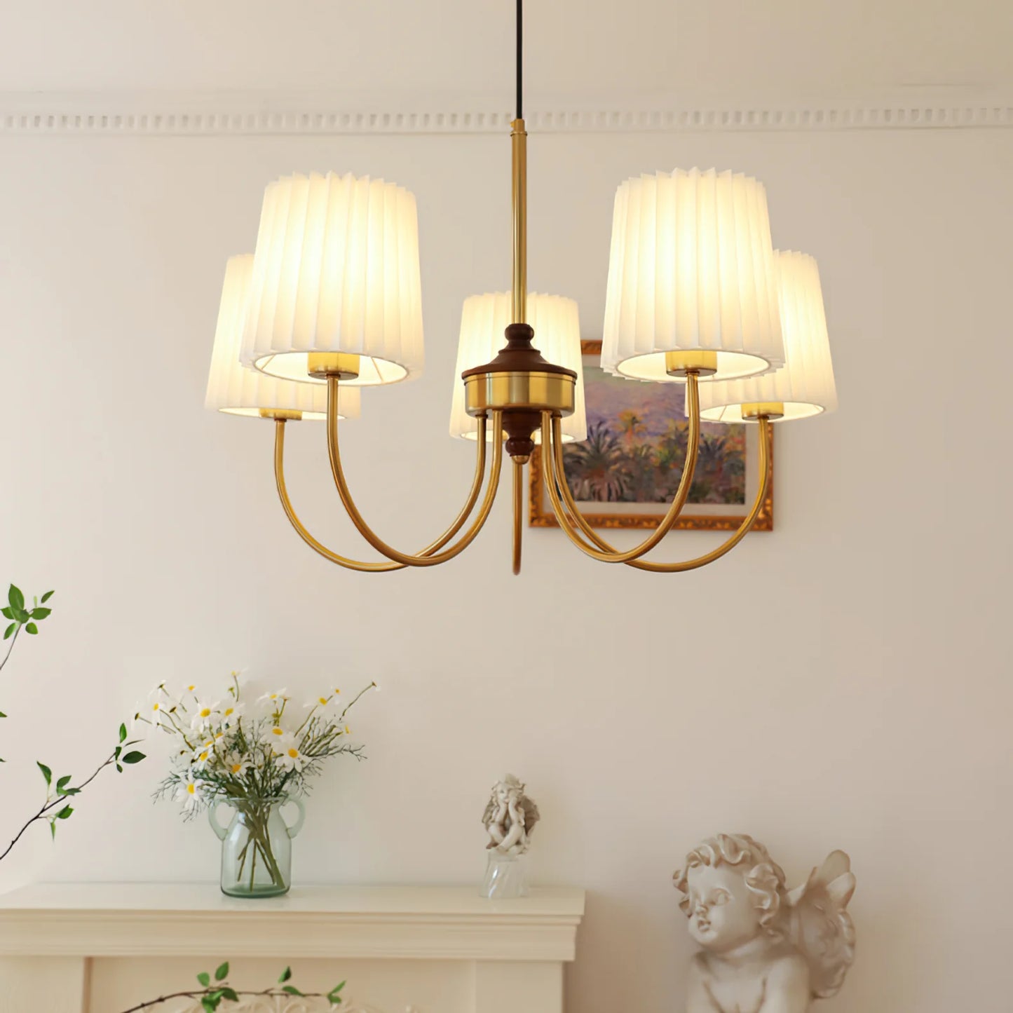 Josef Wood Chandelier