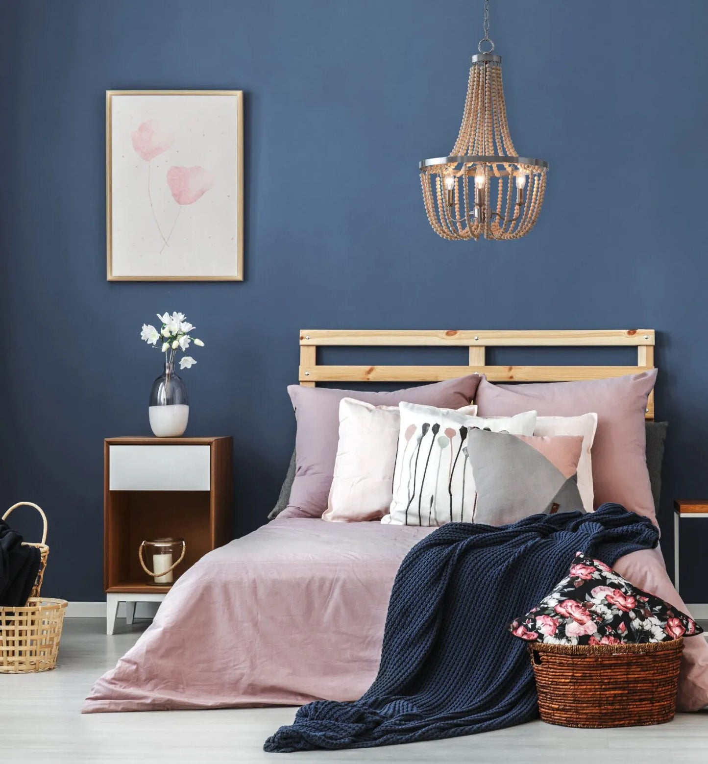 Juliette Wood Chandelier