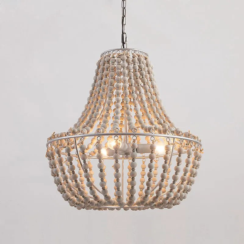 Juliette Wood Chandelier