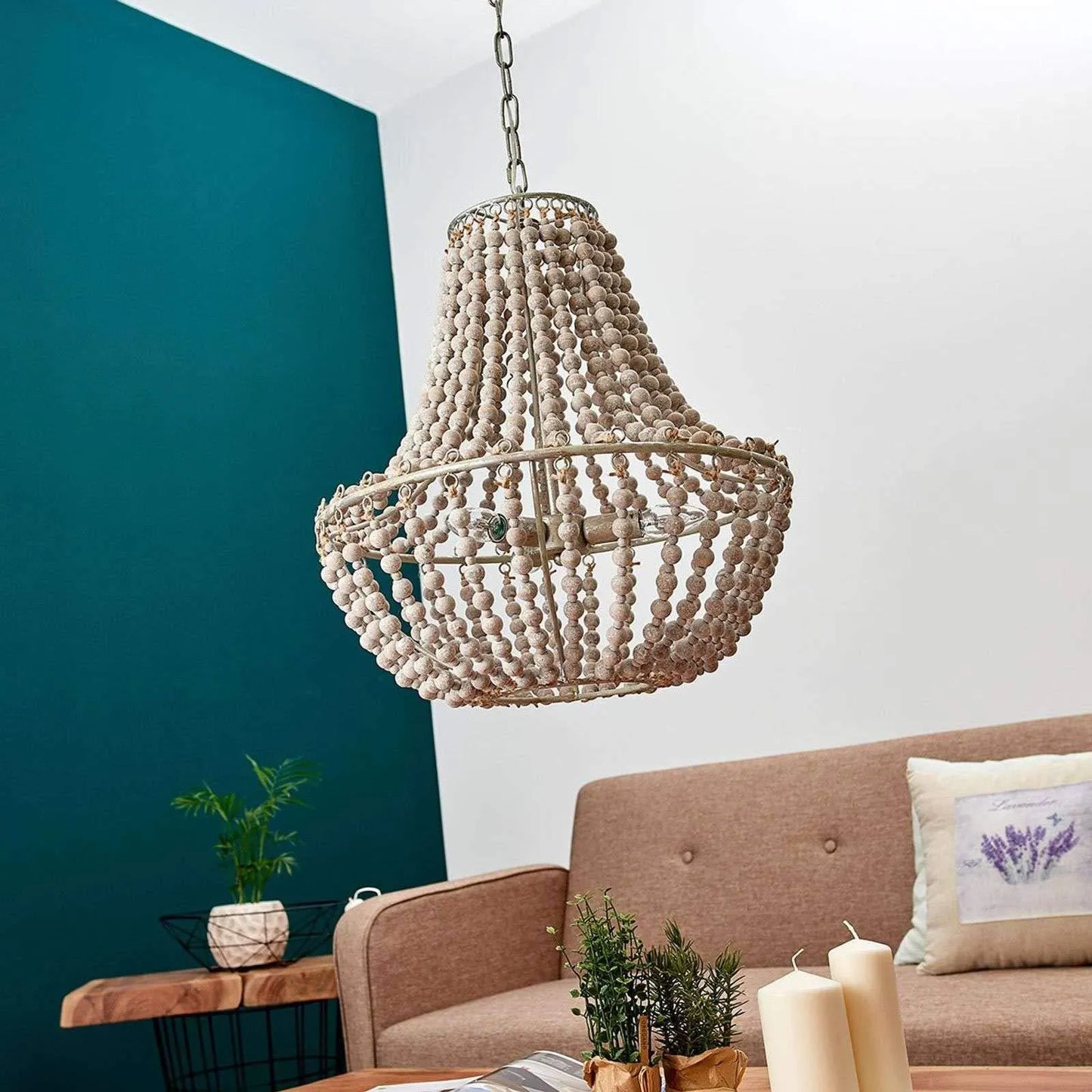 Juliette Wood Chandelier