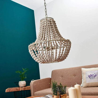 Juliette Wood Chandelier