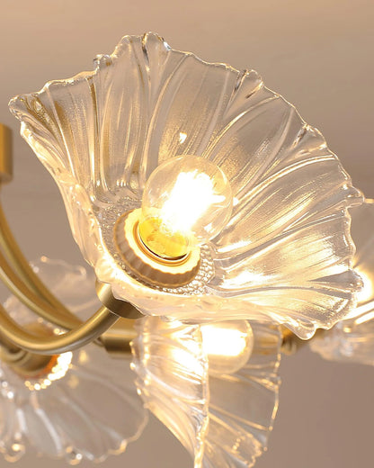 Kalin Flower Glass Chandelier