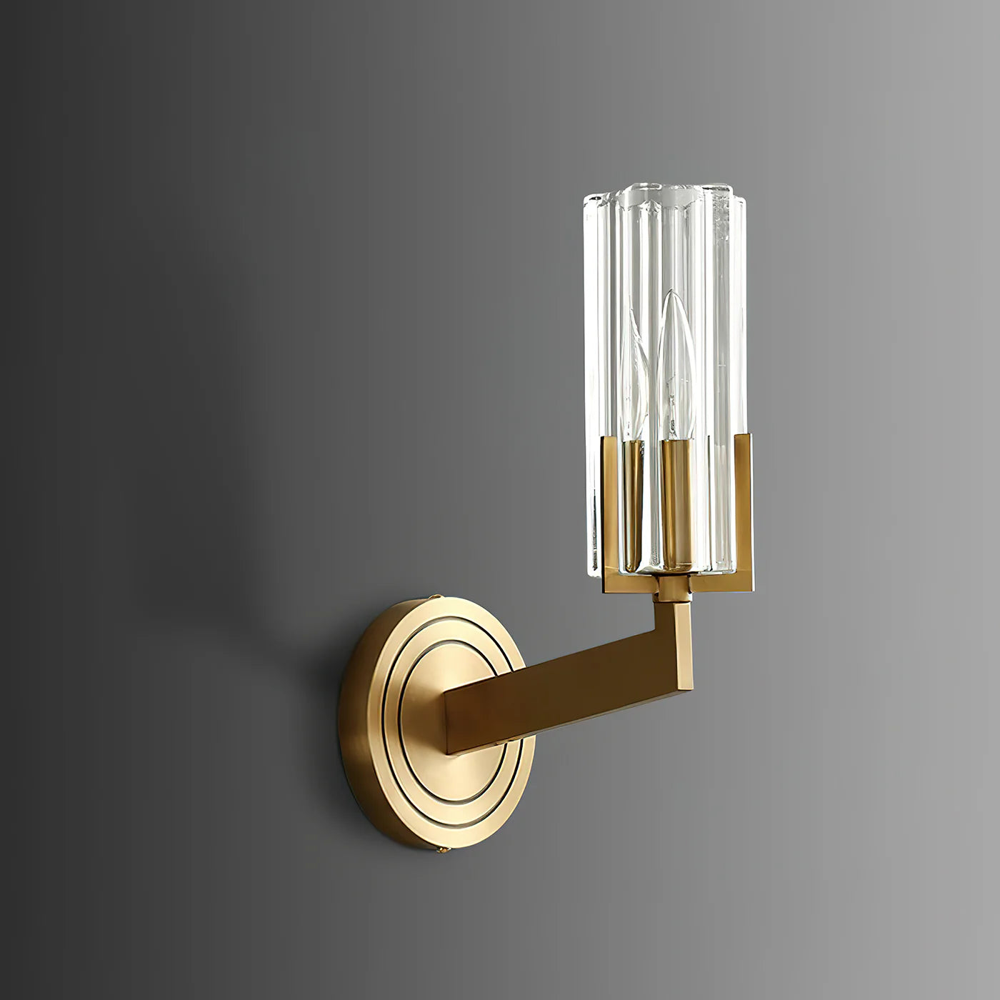Kayla Brass Wall Lamp