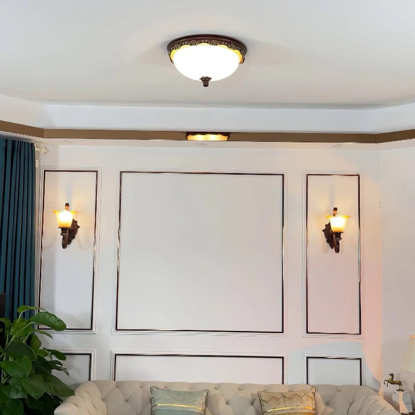 Kelham Flush Ceiling Lamp