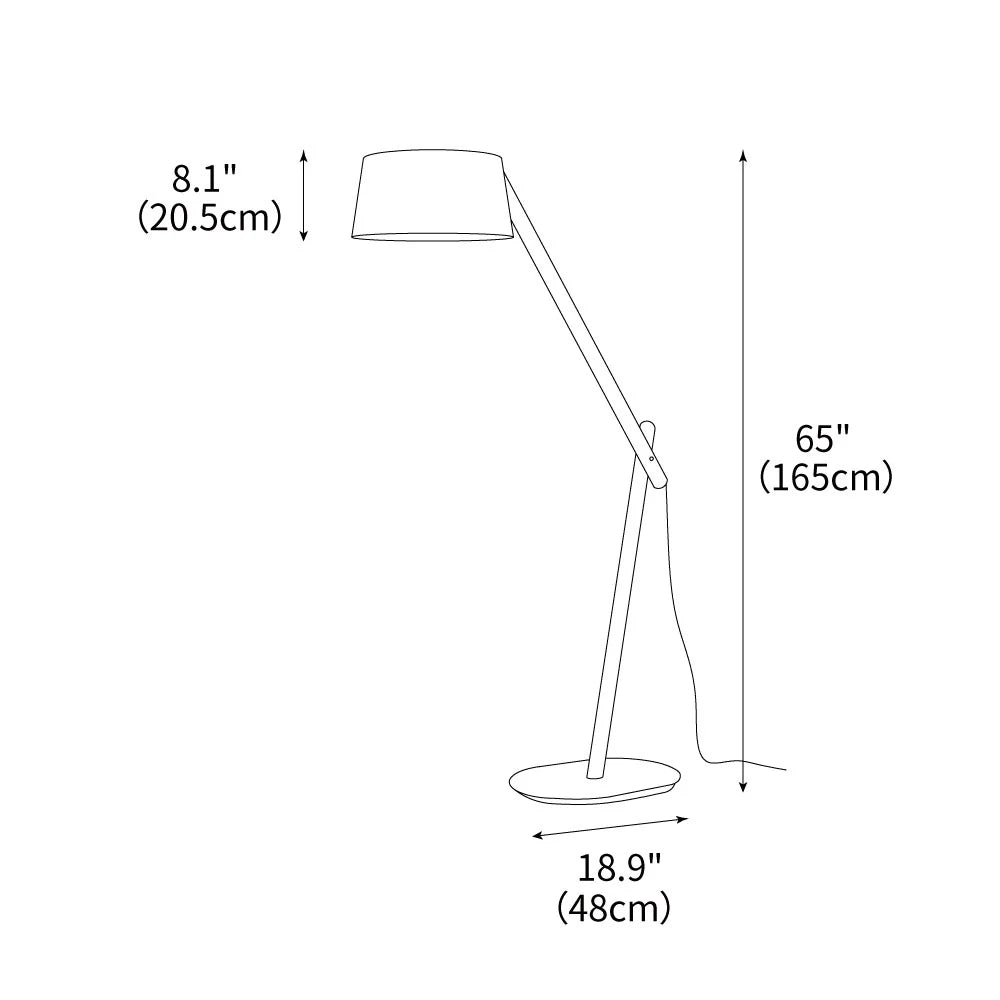 Lean Pivot Floor Lamp