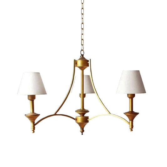 Lenore Aged Gold Chandelier