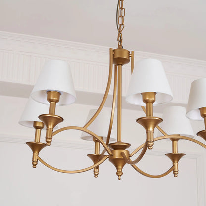 Lenore Aged Gold Chandelier