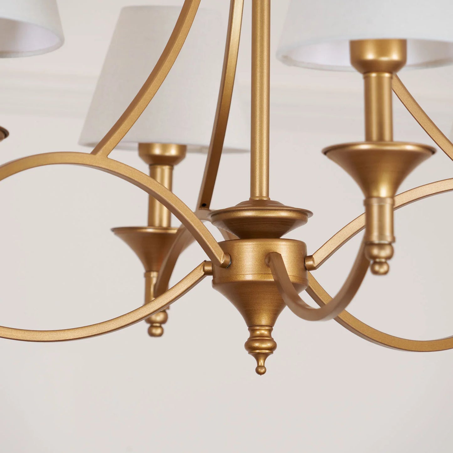 Lenore Aged Gold Chandelier