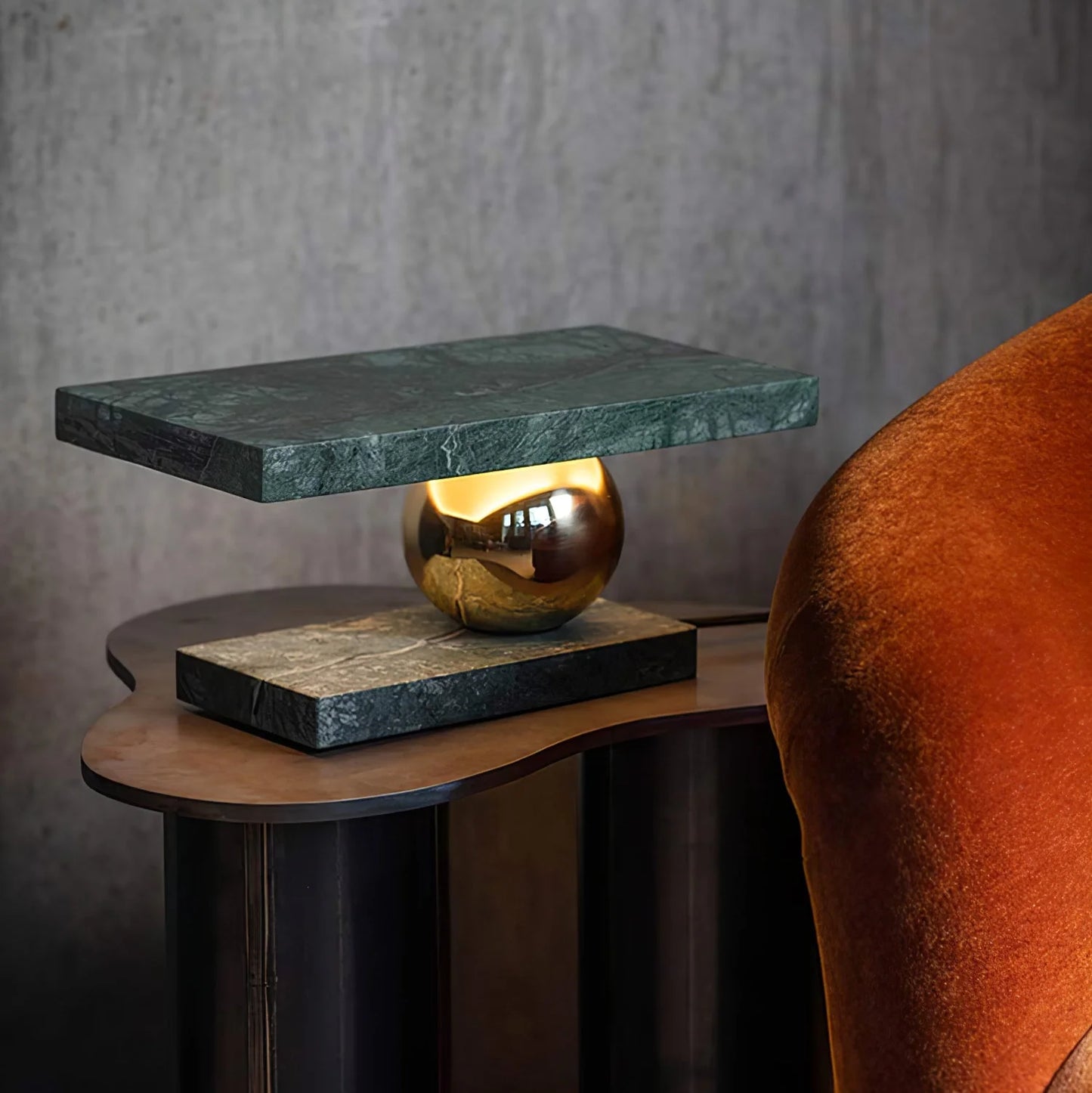 Levoro Stone Table Lamp