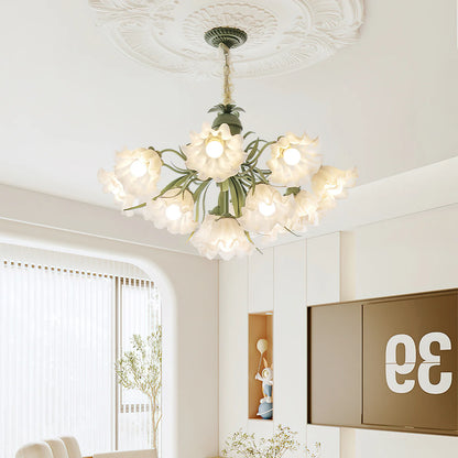 Lily of the Valley Flower Chandelier