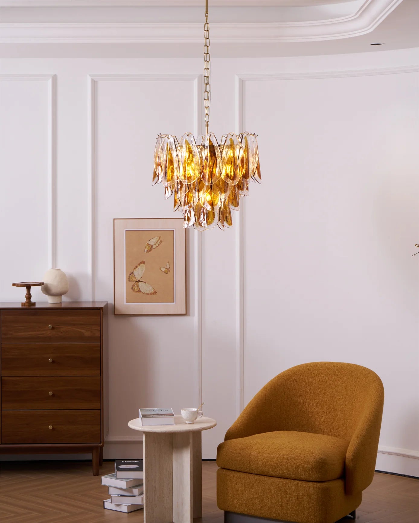 Lorena Glass Chandelier