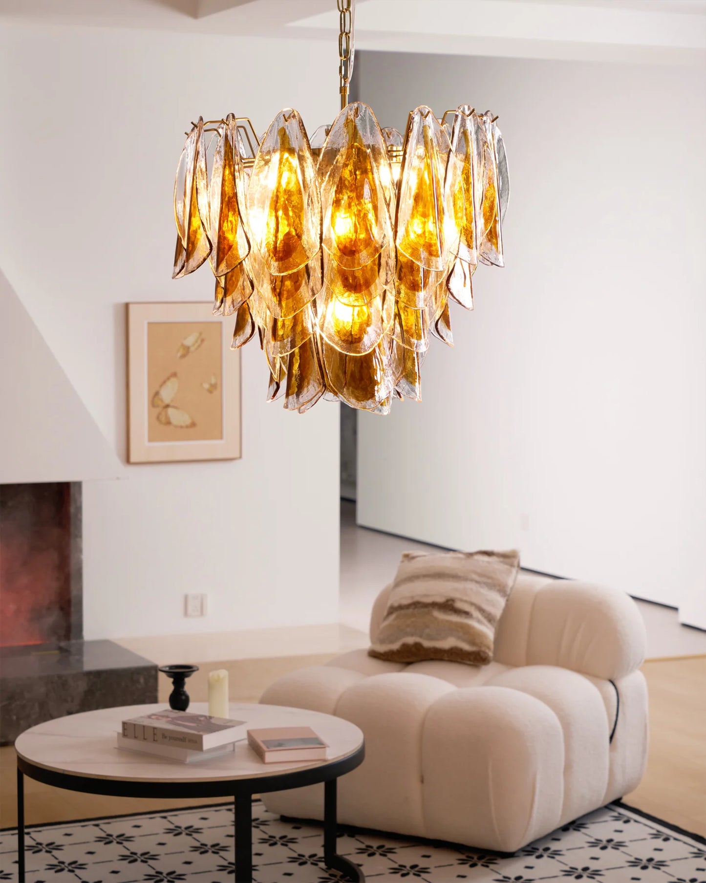 Lorena Glass Chandelier