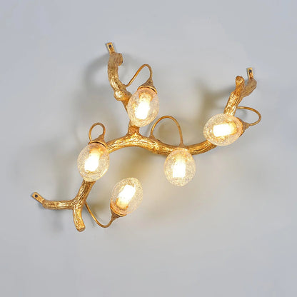 Lotus Seed Right Wall Lamp