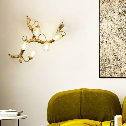 Lotus Seed Right Wall Lamp