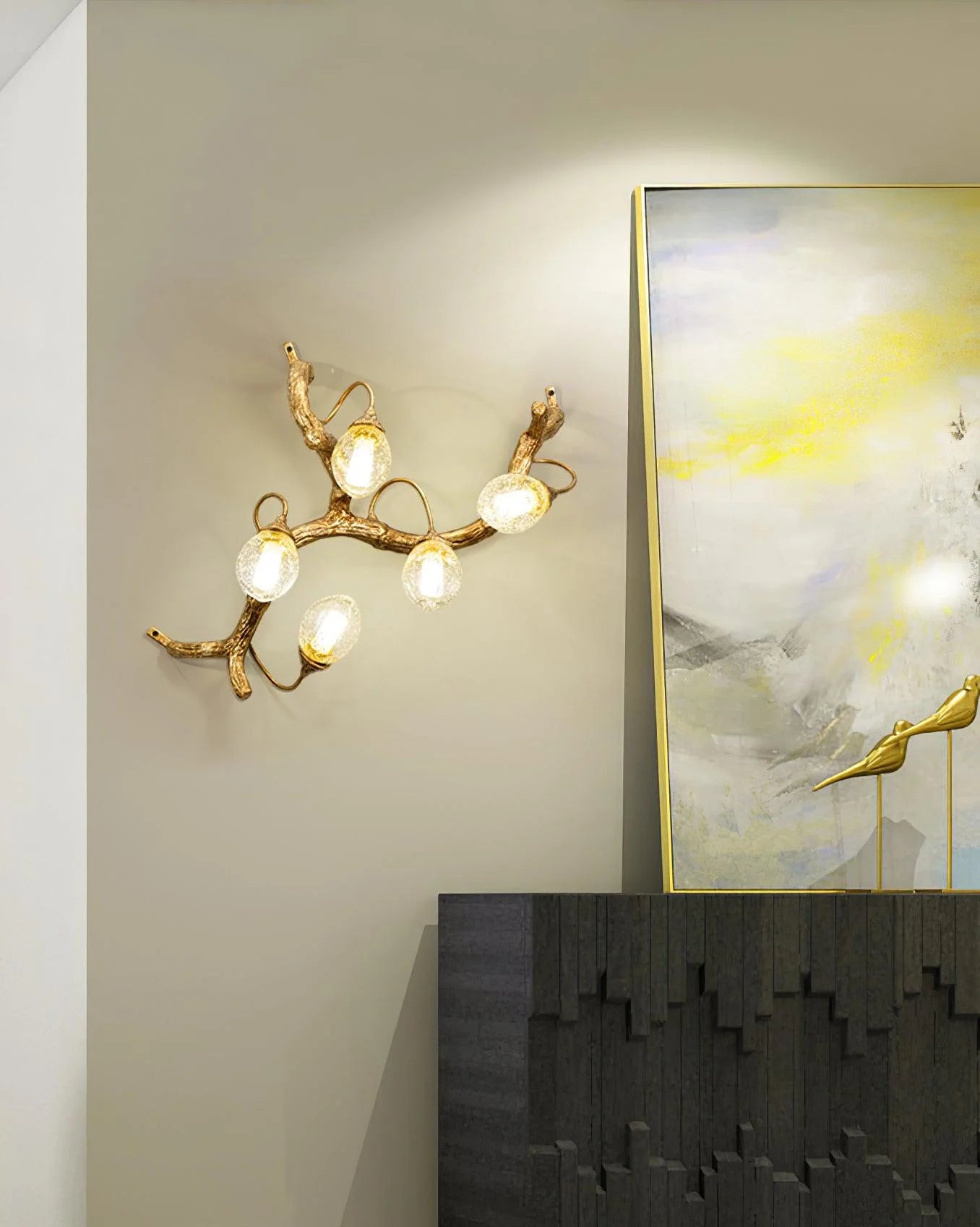 Lotus Seed Right Wall Lamp