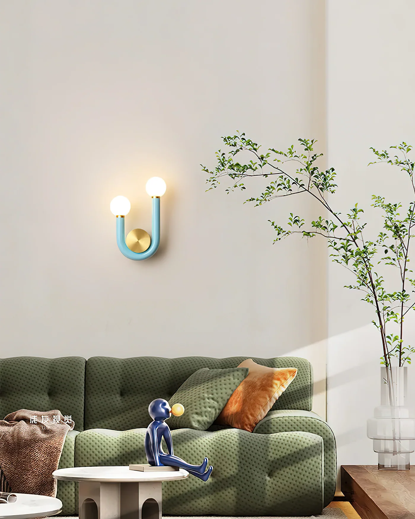 Luna U-shaped Wall Lamp