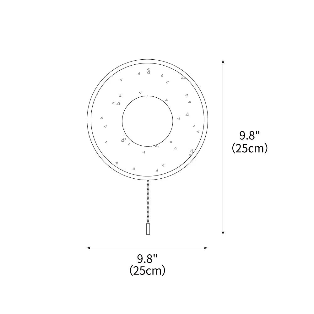 Lunar Halo Ring Wall Lamp