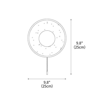 Lunar Halo Ring Wall Lamp