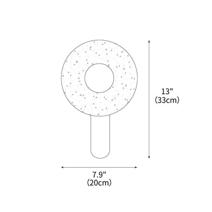 Lunar Wood Wall Lamp