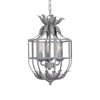 Lustre Retro Cage Chandelier