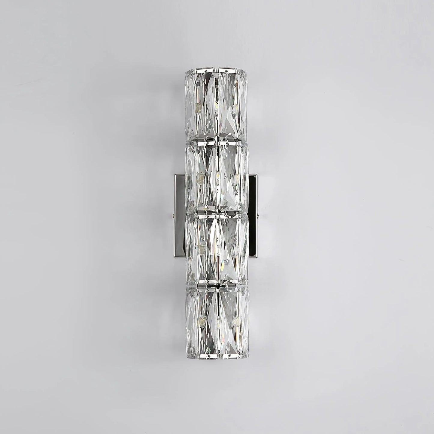 Luxury Crystal Column LED Wall Lamp