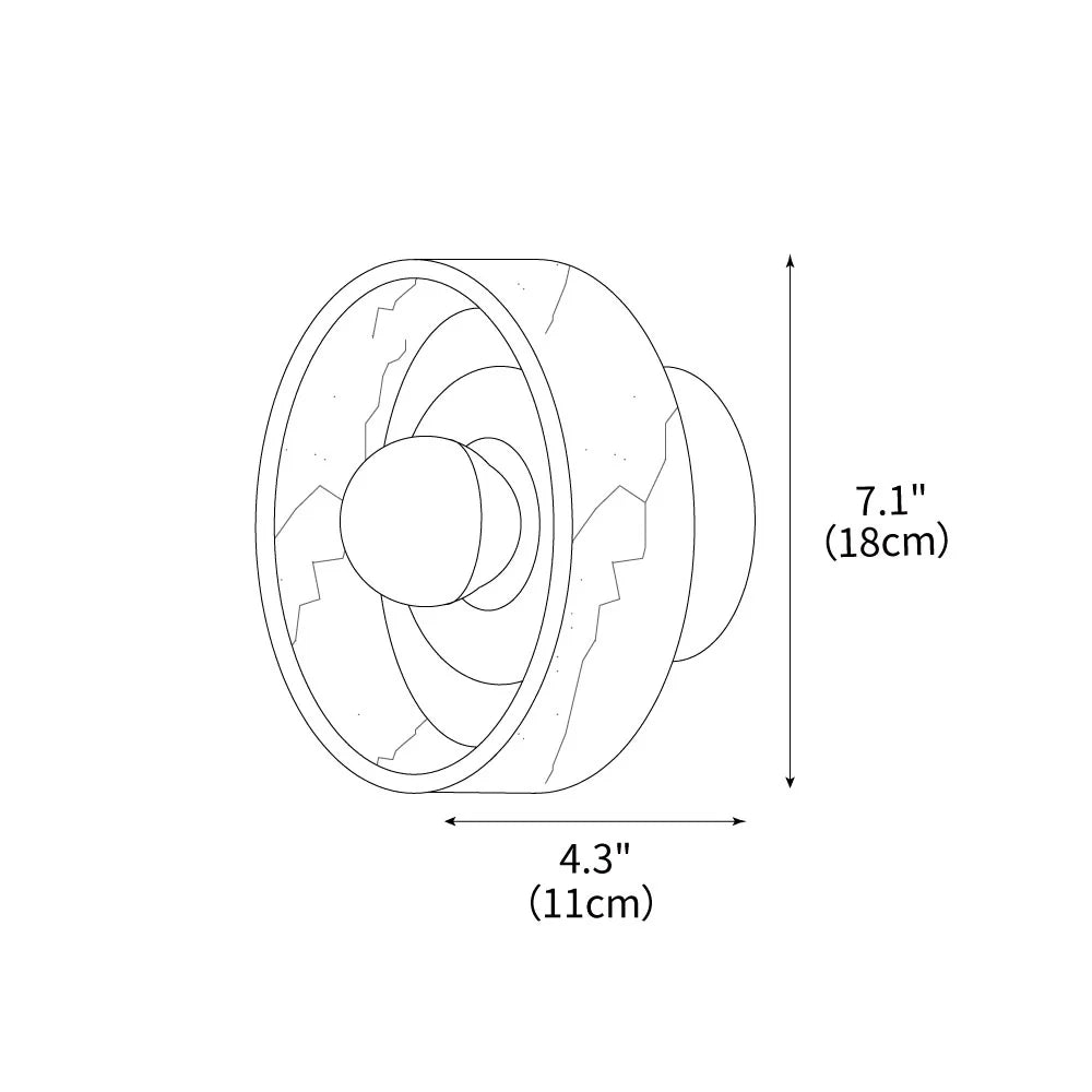 Marble Aura Wall Lamp