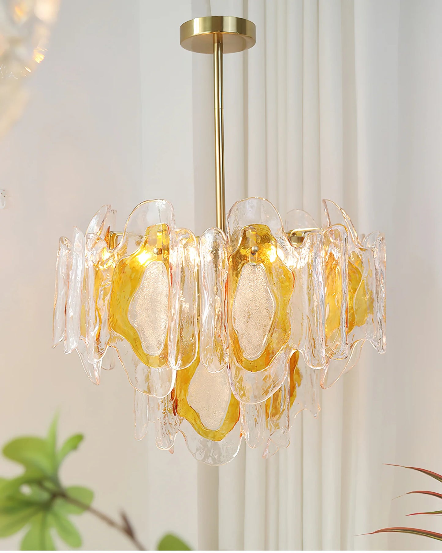 Marrina Glass Chandelier