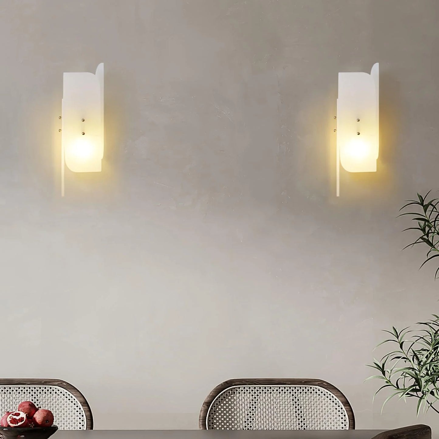 Megalith Alabaster Wall Light