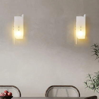 Megalith Alabaster Wall Light