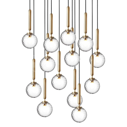 Miira Brass Pendant Light