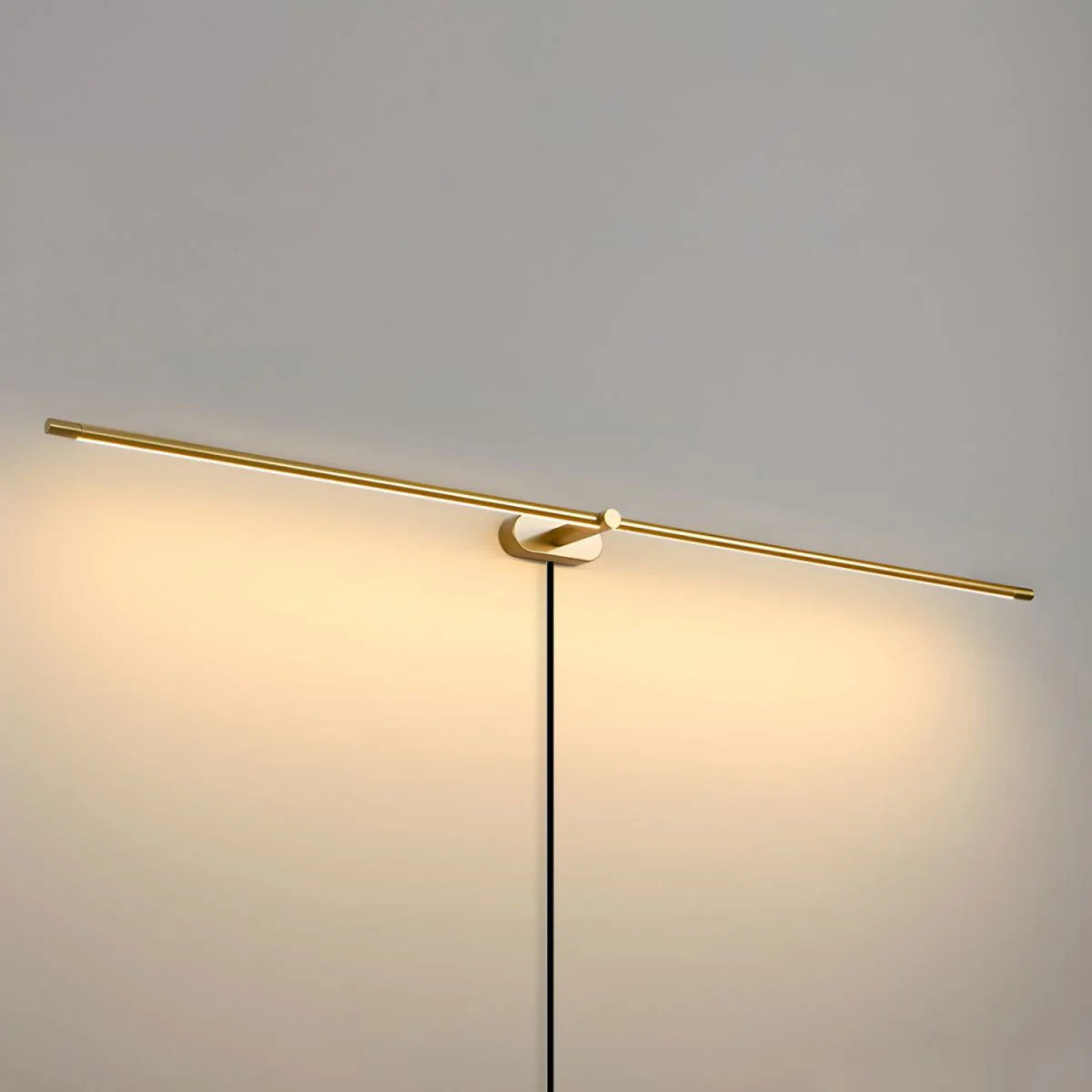 Minimalist Linear Wall Lamp with Plug