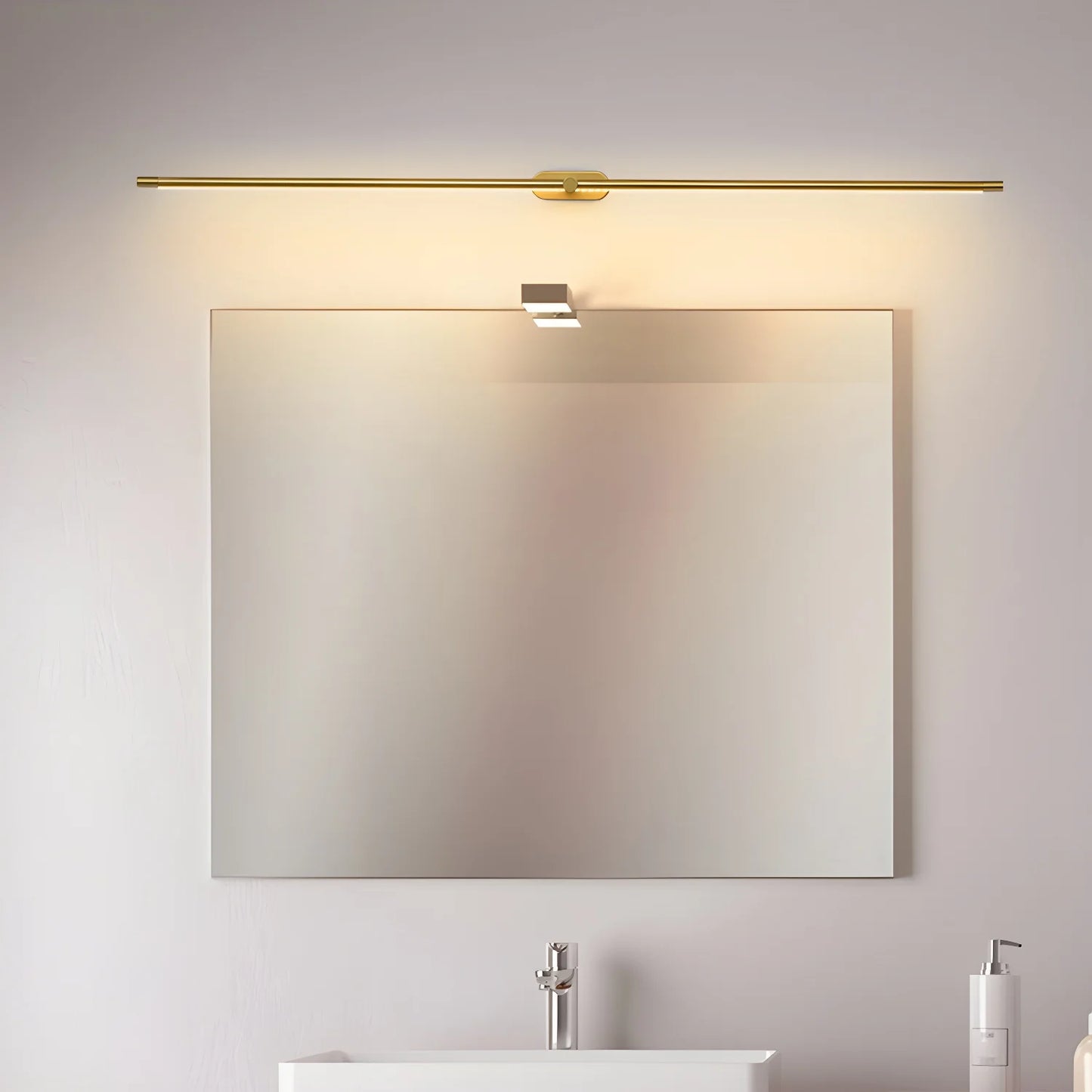 Minimalist Linear Wall Lamp with Plug