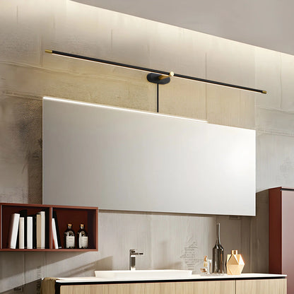 Minimalist Linear Wall Lamp with Plug