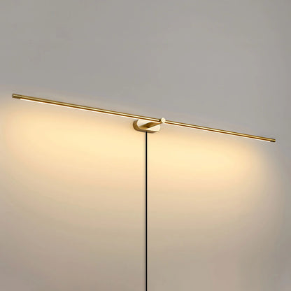 Minimalist Linear Wall Lamp with Plug