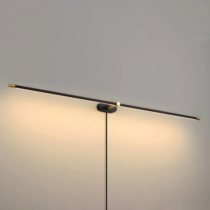 Minimalist Linear Wall Lamp with Plug