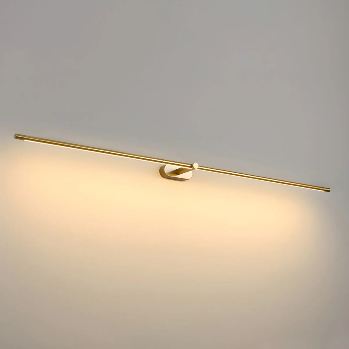 Minimalist Linear Wall Lamp with Plug