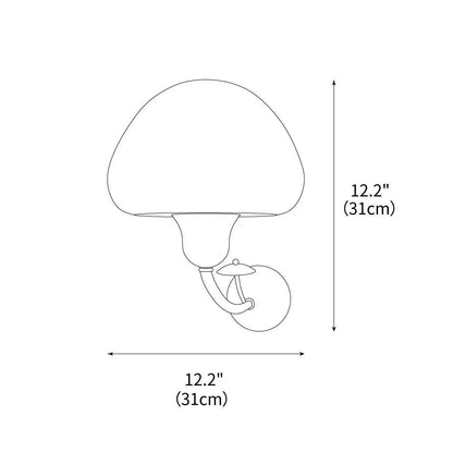 Molly Mushroom Wall Lamp
