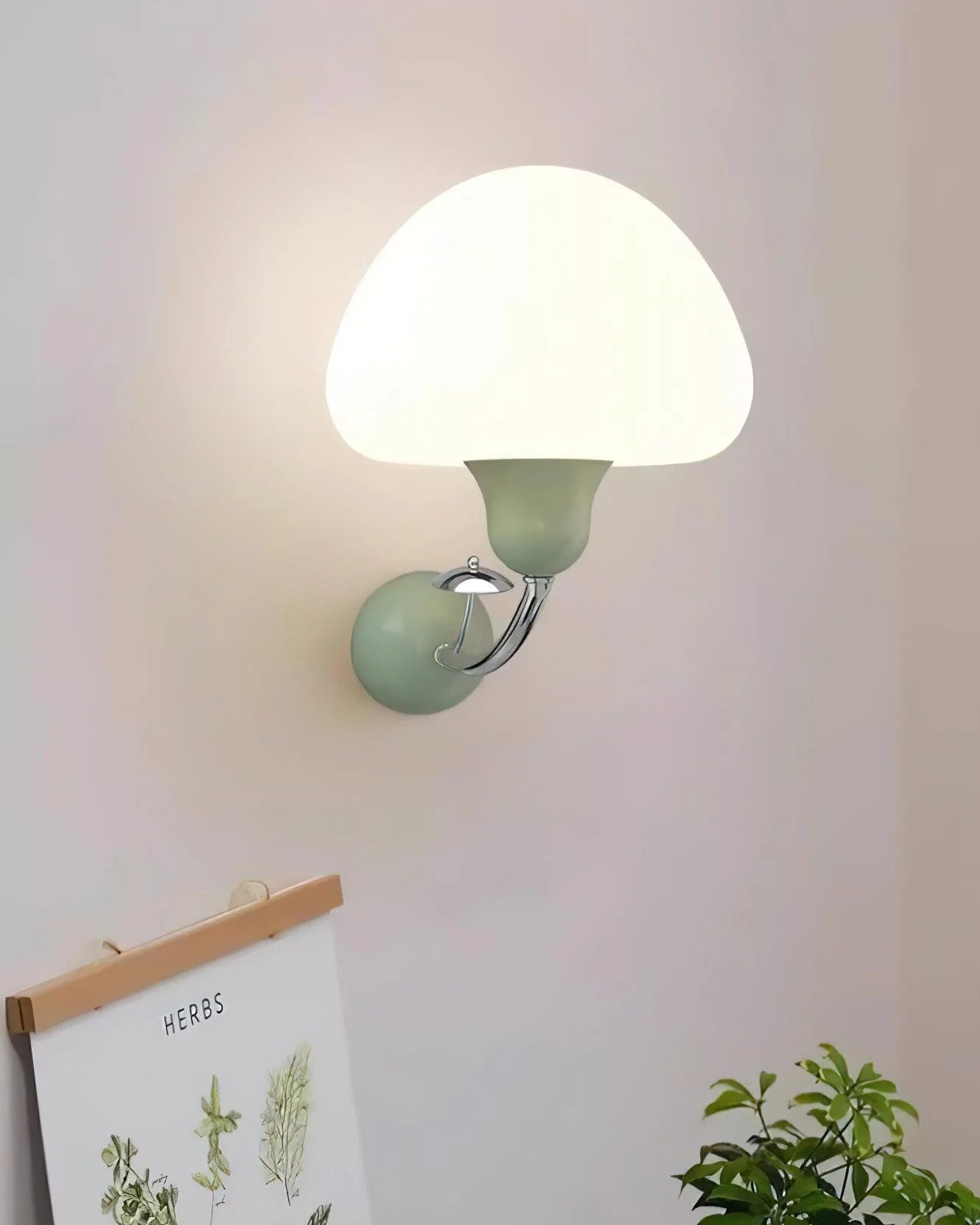 Molly Mushroom Wall Lamp