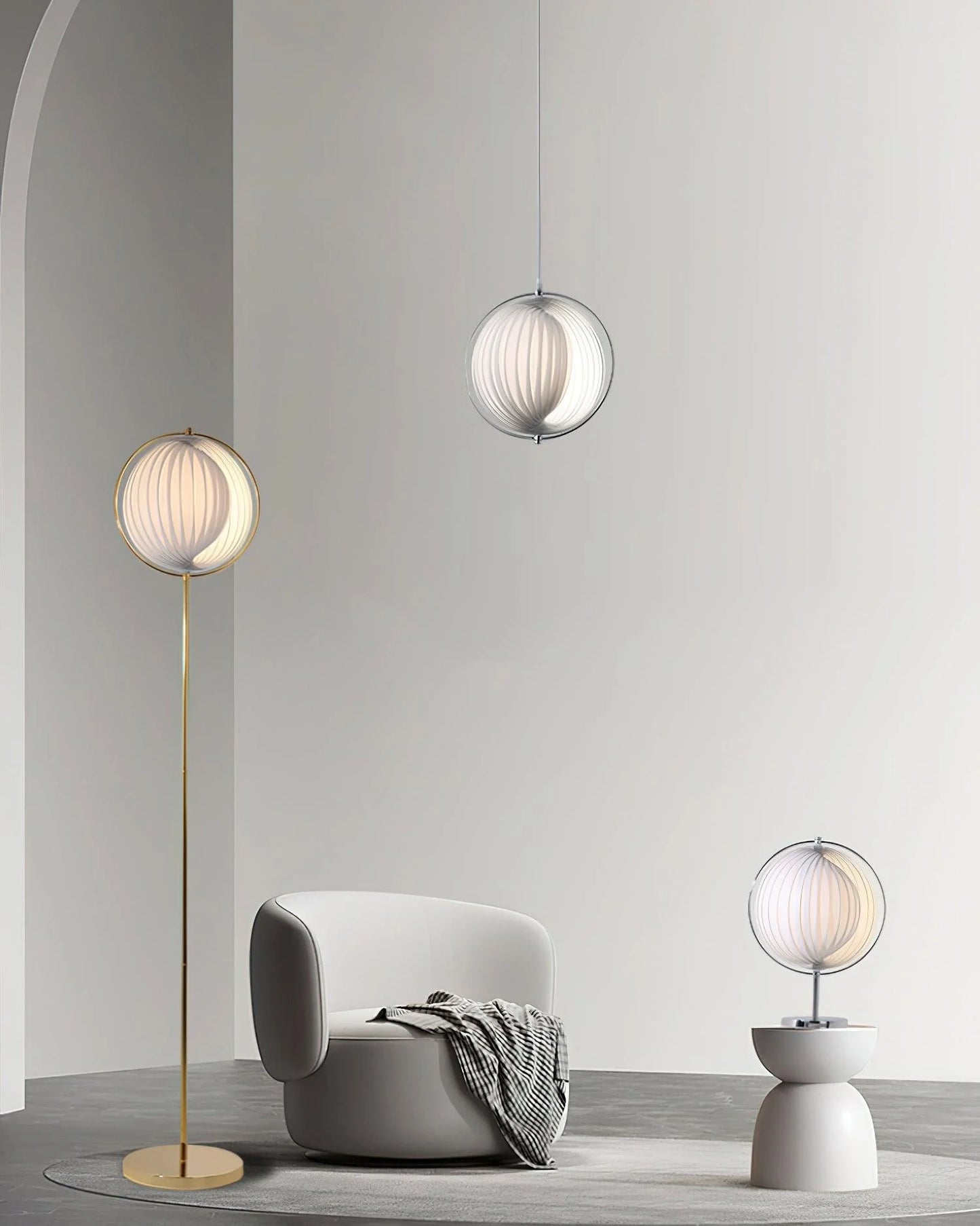 Moon Echo Floor Lamp