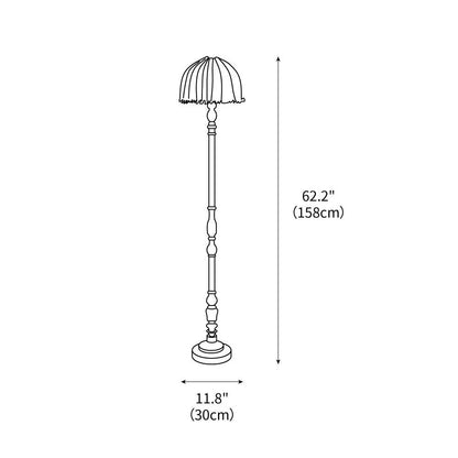 Moonshine Wood Floor Lamp