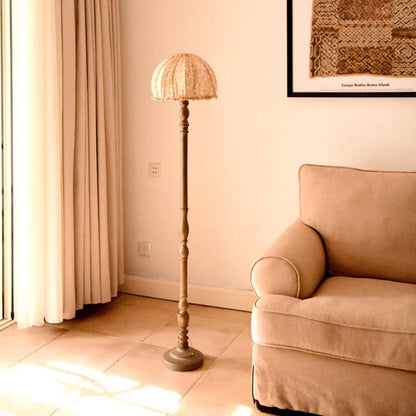 Moonshine Wood Floor Lamp