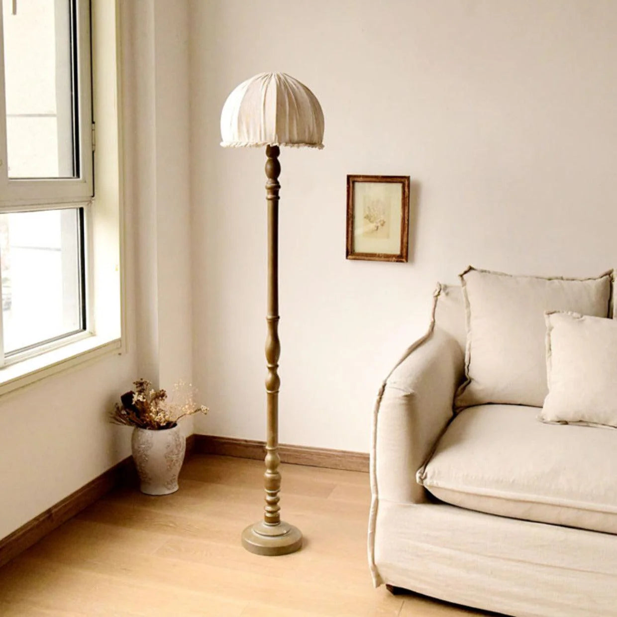 Moonshine Wood Floor Lamp